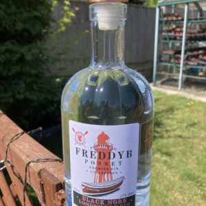 Black Nore London Dry Gin Navy Strength 57% ABV.
